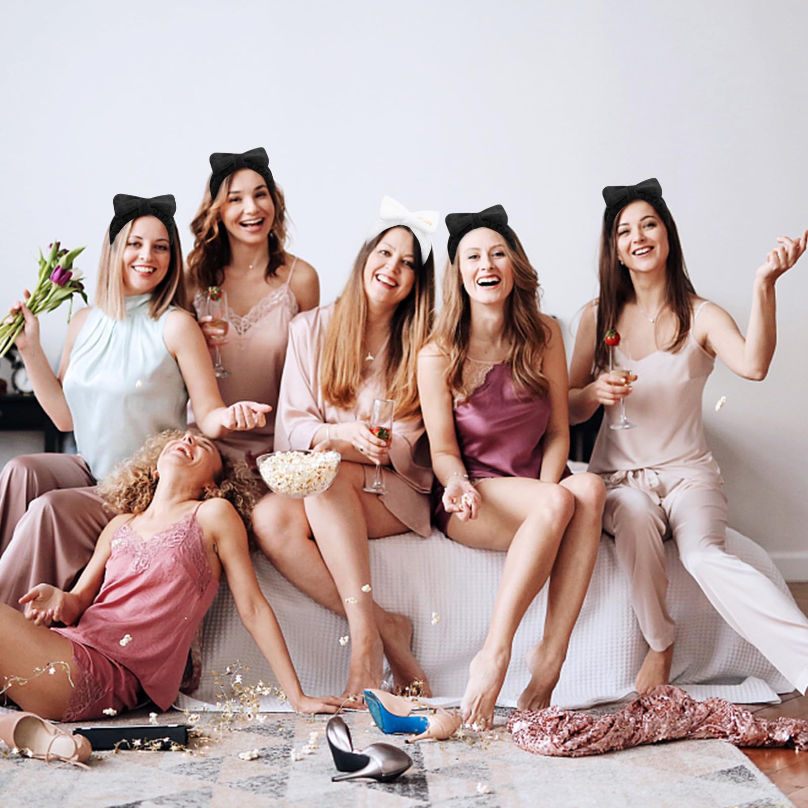 Diadema spa Semato set de 8 piezas, perfecto para fiestas o uso diario
