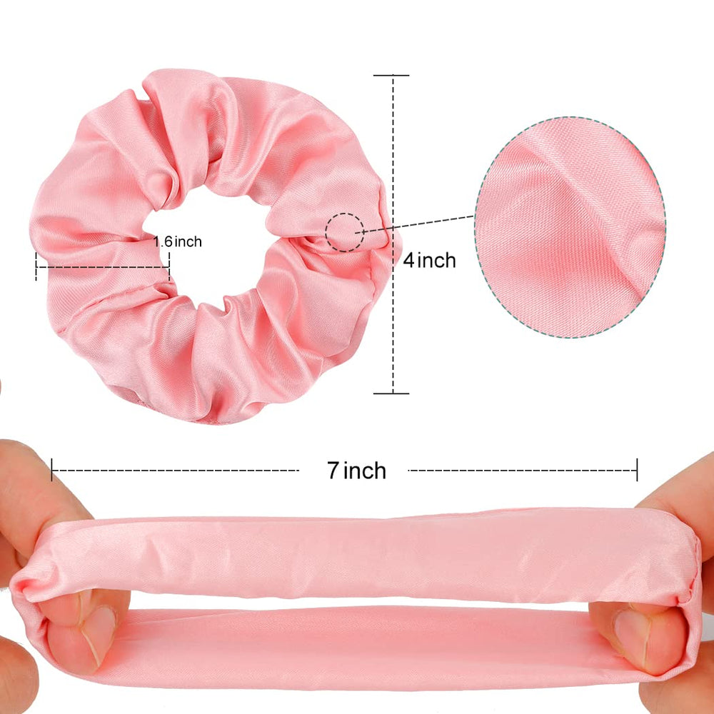 Semato gomas satin rosa, comodidad al atar y evitar tirones.
