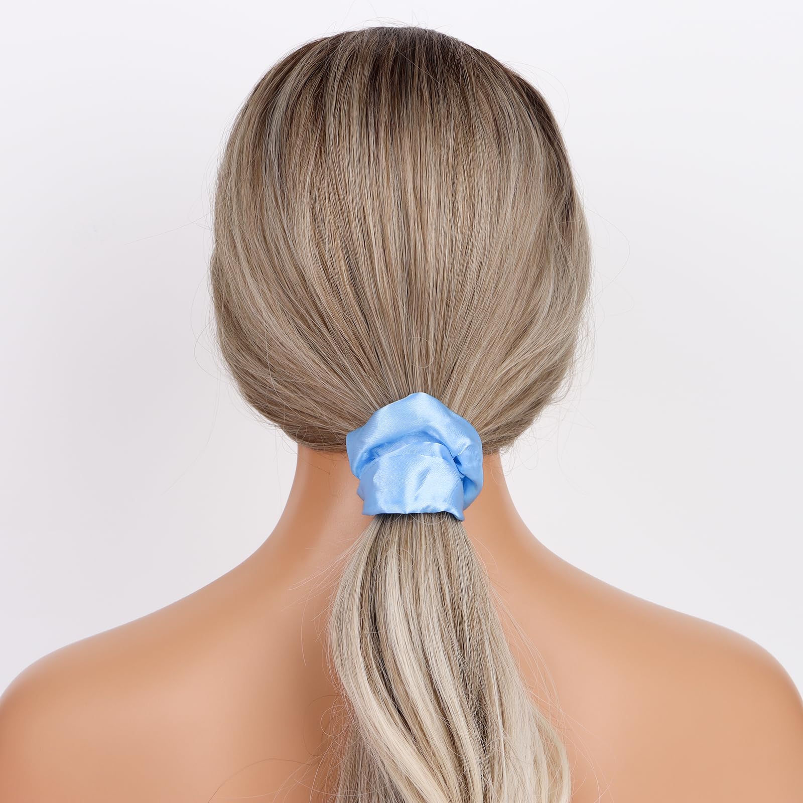 Semato lazos saten azul claro, regalo ideal para tribu de la novia.