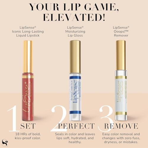 SeneGence LipSense envase práctico facilita la aplicación en cualquier momento.