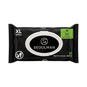 Seoulman, toallitas faciales extra grandes para limpieza rápida y suave.
