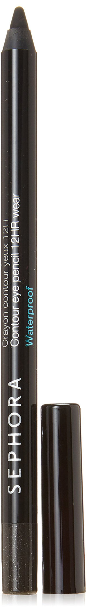 SEPHORA COLLECTION lápiz con punta stiletto para delineado preciso en negro, ideal para looks definidos.