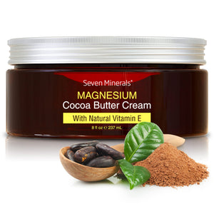 Seven Minerals crema magnesio para dolor muscular, alivio suave.