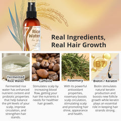 Seven Minerals con biotina, cafeína y keratina, botella lista para fortalecer el cabello.