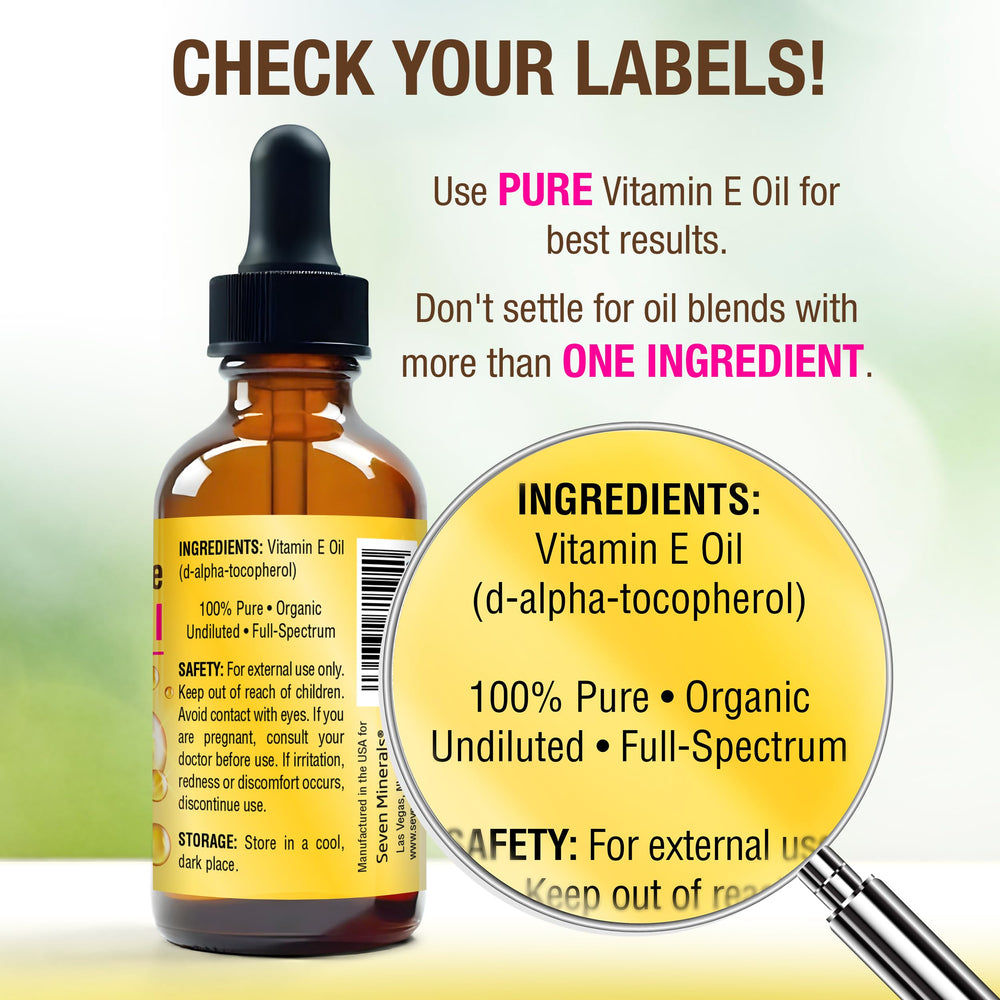 Seven Minerals: hidratación profunda con aceite de vitamina E para la piel.