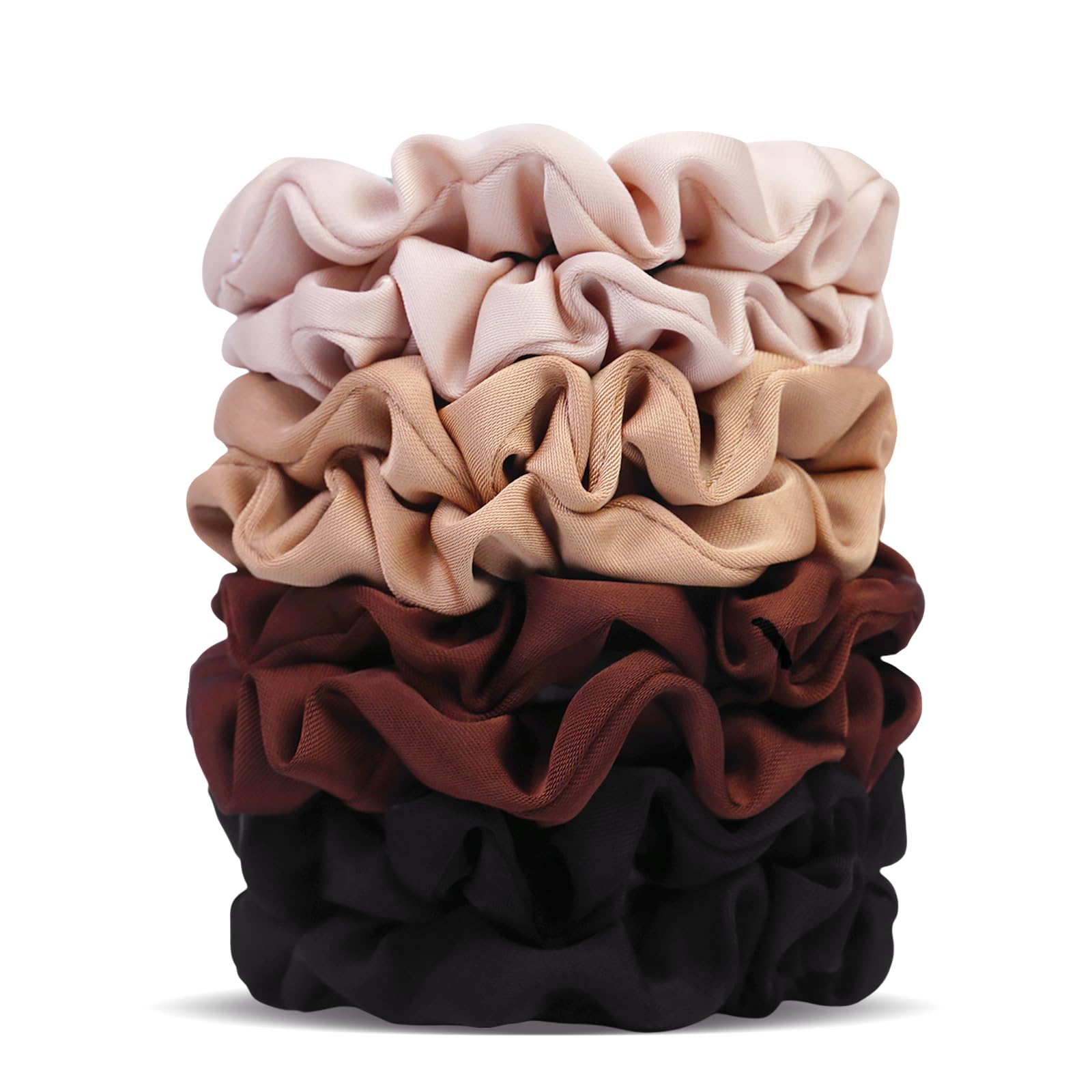 SEVEN STYLE lazos satinados ultrapequeños, diseño compacto para llevar en la muñeca.