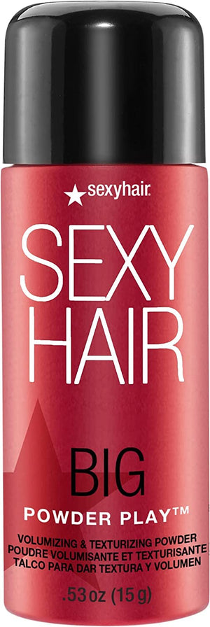 SexyHair Polvo Play – volumen y textura instantáneos en la botella para elevar las raíces.