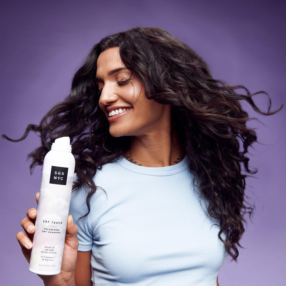 SGX NYC Dry Touch con fibras de bambú para más volumen y cuerpo.