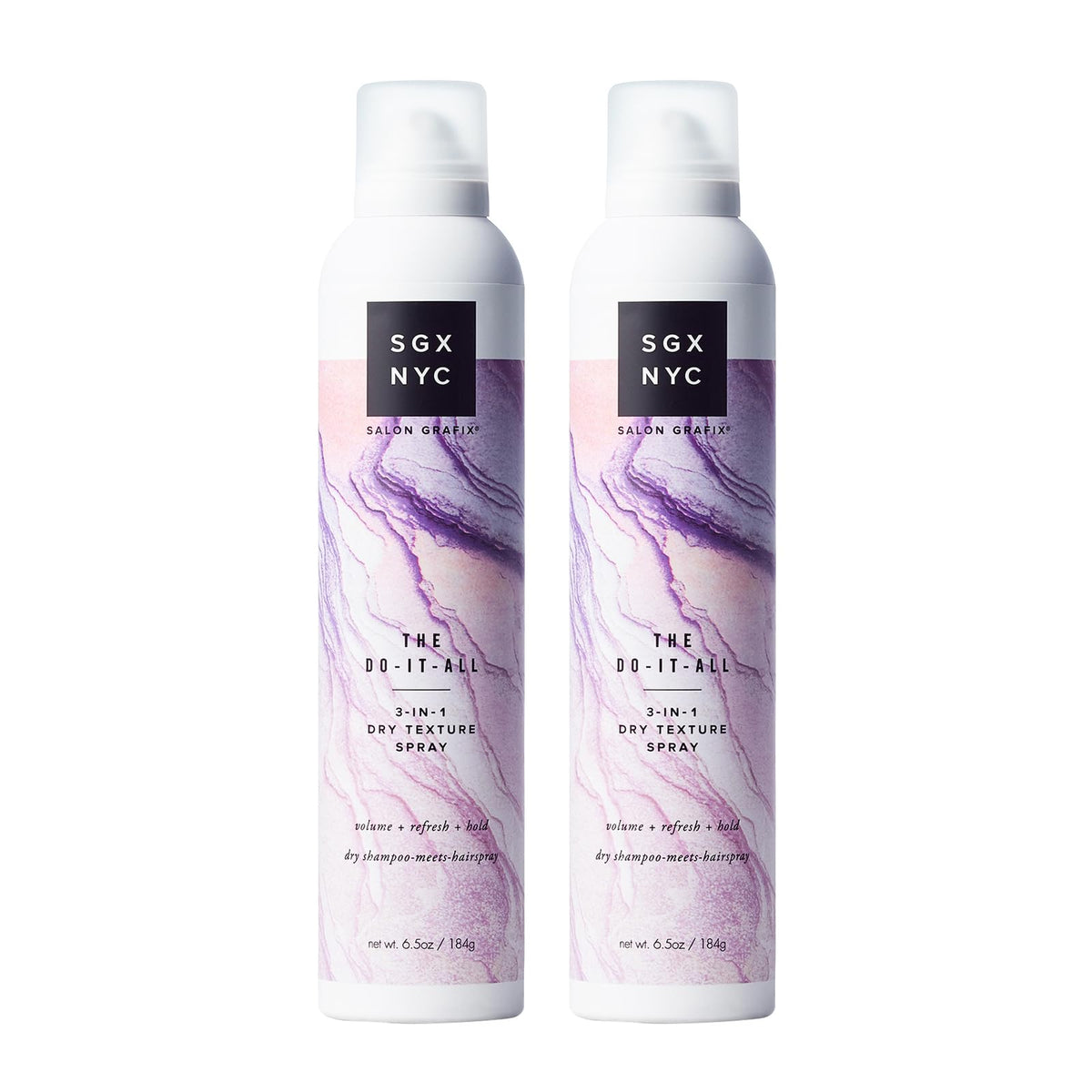 SGX NYC Hazlo Todo 3-en-1, botella de textura seca para refrescar el cabello.
