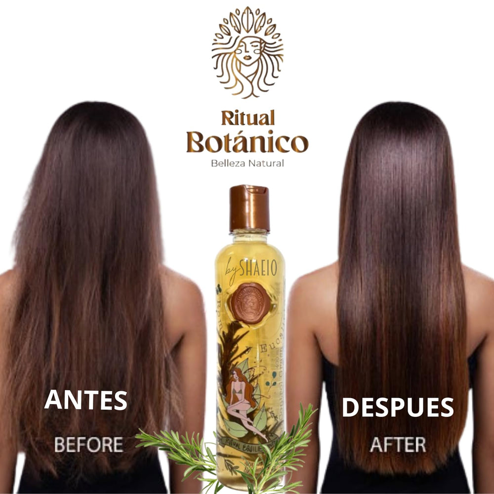 SHAEIO Ritual Botanico, textura cremosa en aplicacion, aporta nutricion profunda