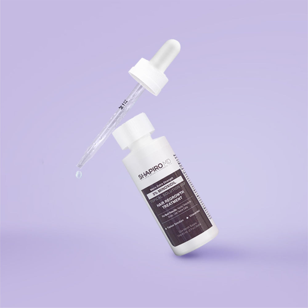 Aprobación dermatológica de Shapiro MD Minoxidil 2%