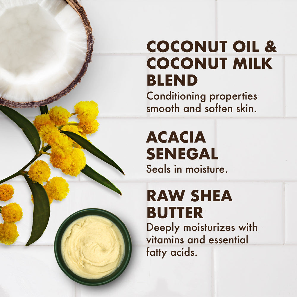 SheaMoisture acacia Senegal ayuda a retener la humedad