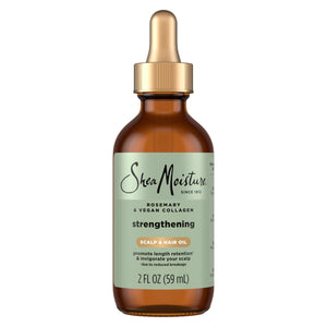 SheaMoisture Aceite Fortalecedor para cabello y cuero cabelludo, con hidratación.