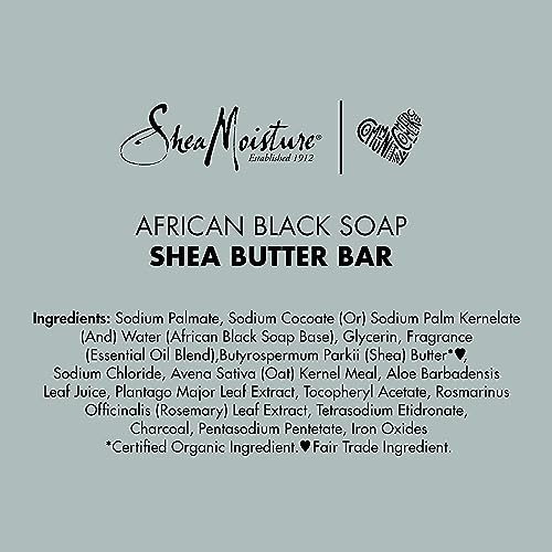 SheaMoisture Barra Jabón Envase Sostenible: envase respetuoso con el medio ambiente.