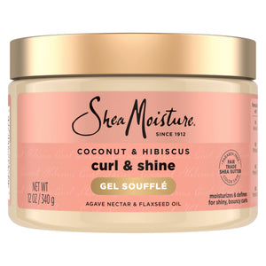 SheaMoisture Coconut y Hibisco definicion rizos gruesos con brillo suave