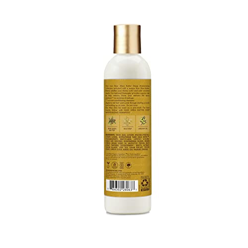 SheaMoisture alga marina en primer plano para hidratación y brillo.