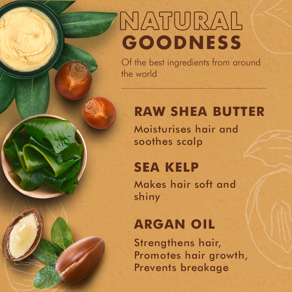 SheaMoisture aplicar en cabello húmedo para desenredar desde puntas.