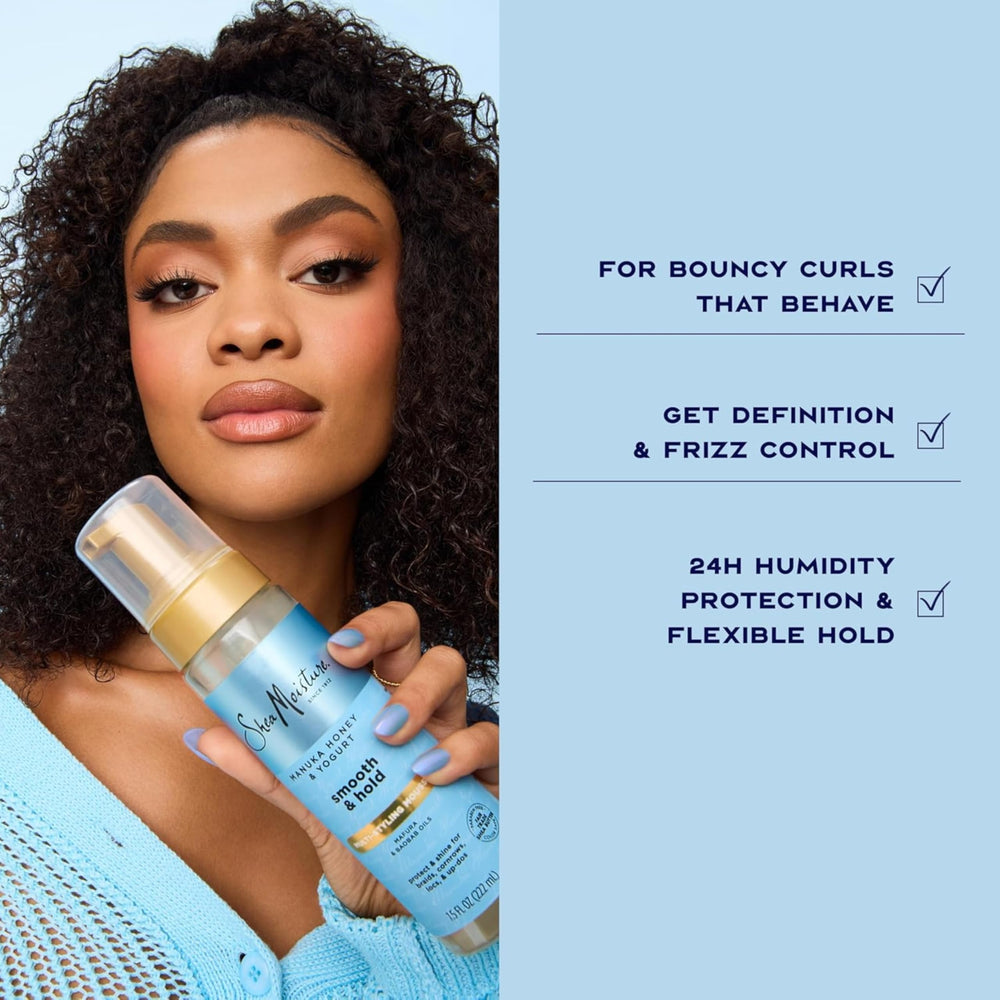 SheaMoisture Manuka Honey & Yogurt Mousse: protección contra la humedad 24 horas.
