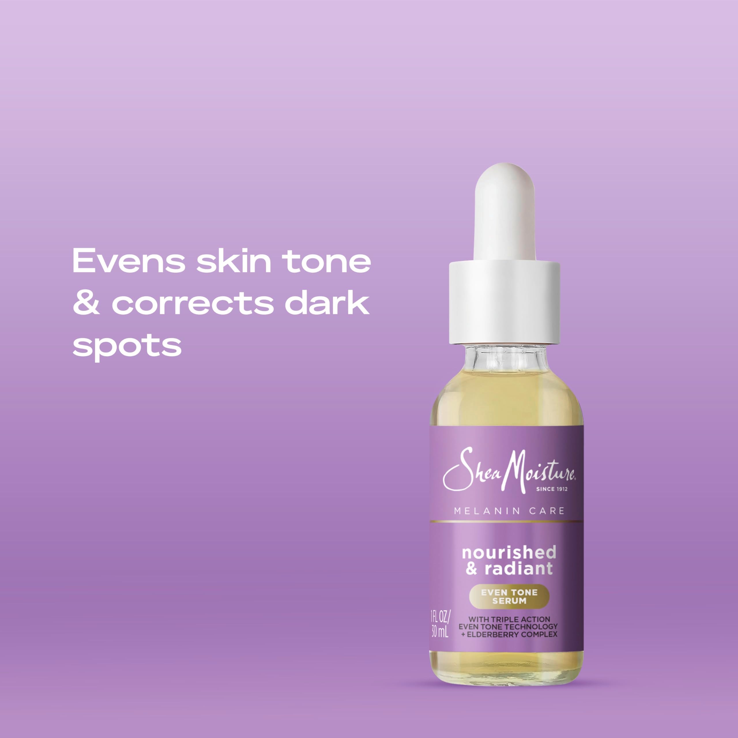 Textura ligera del Serum Melanin Care para absorción rápida.