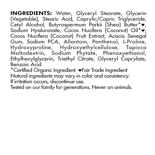 Instrucciones de uso simples para el Suero SheaMoisture.