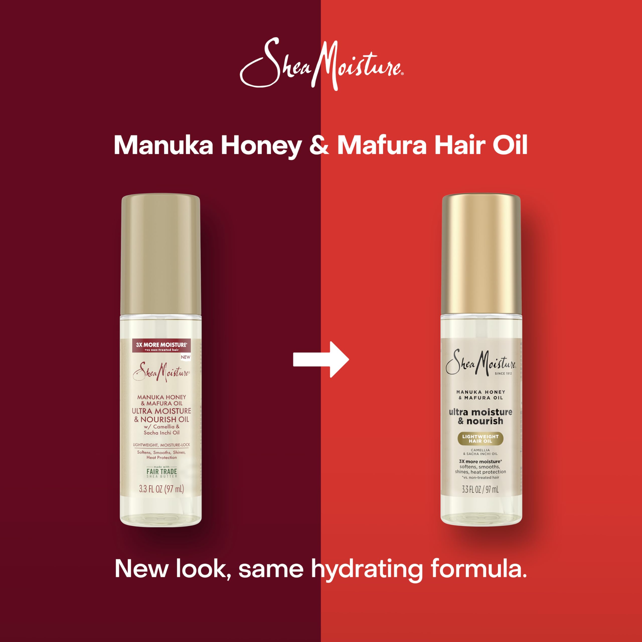 SheaMoisture Ultra Nutritivo Manuka Honey y Mafura Oil, textura ligera, se absorbe sin dejar grasa.