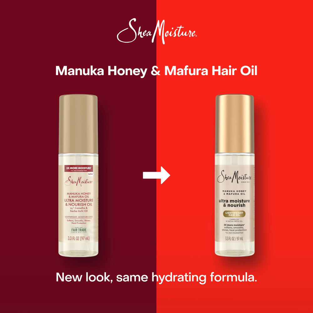 SheaMoisture Ultra Nutritivo Manuka Honey y Mafura Oil, textura ligera, se absorbe sin dejar grasa.