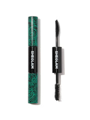 SHEGLAM 2 en 1 con aplicador curvo para alargar y dar volumen.