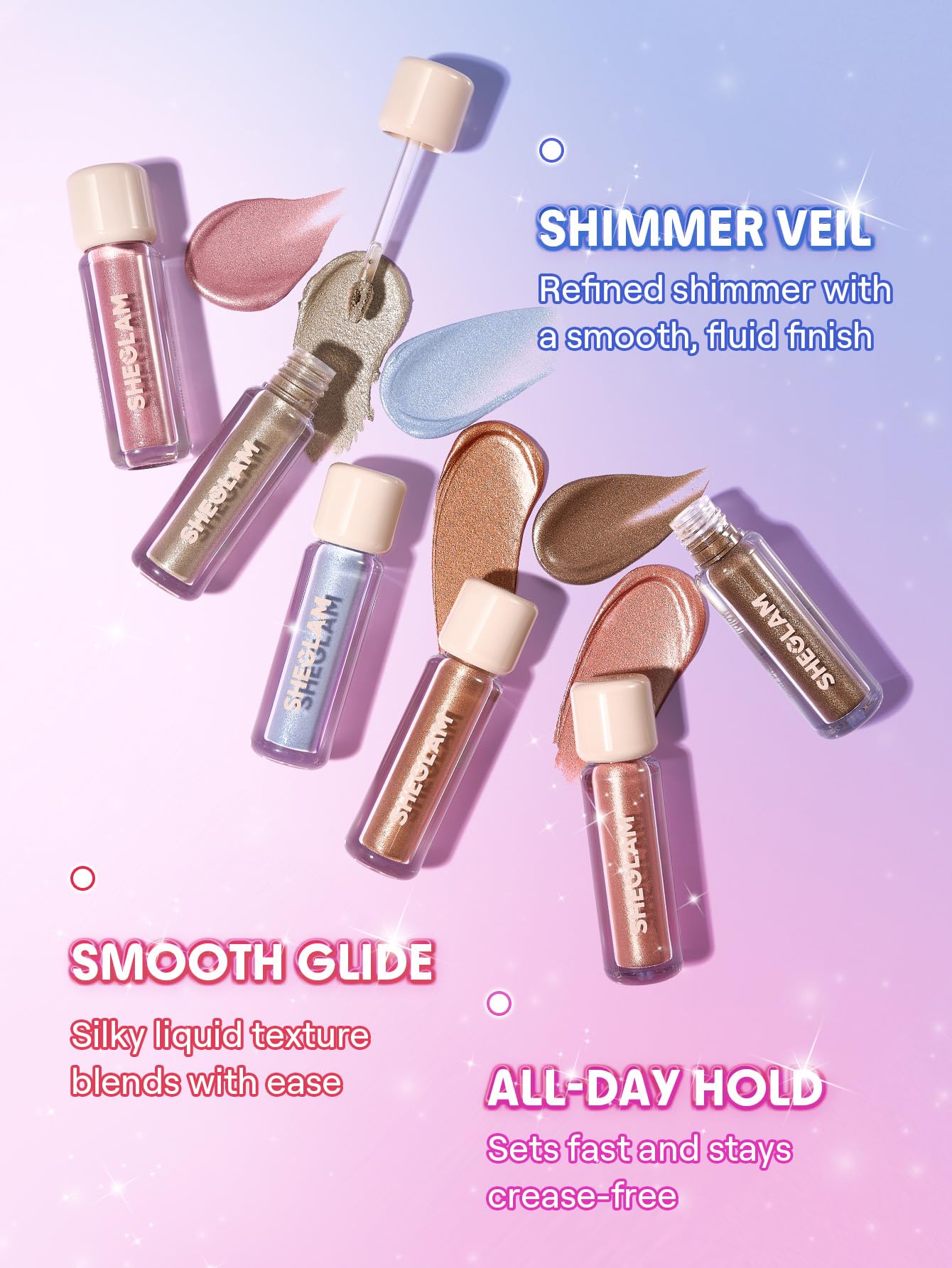 SHEGLAM Airglow Eye Tint acabado luminoso y sutil