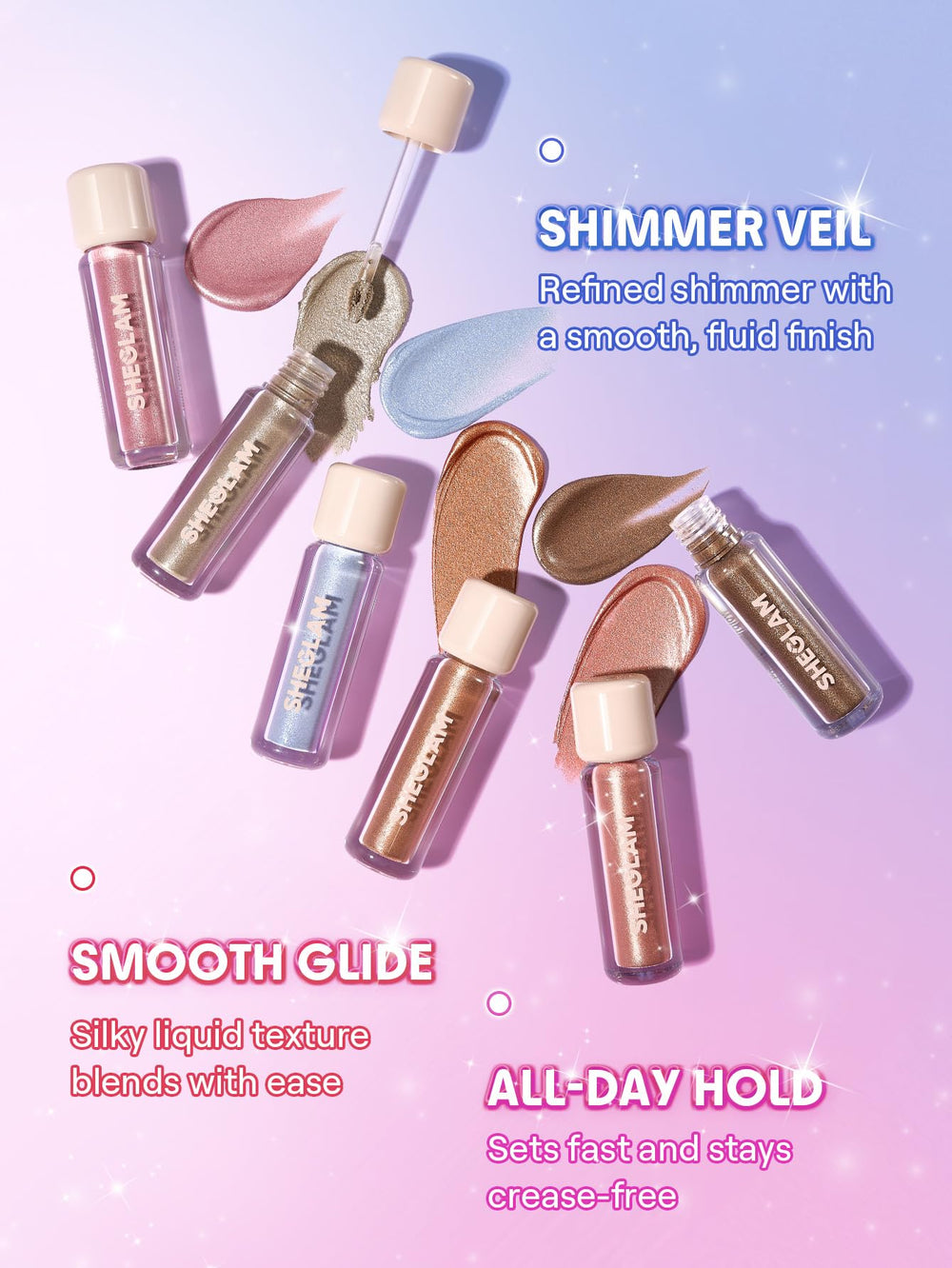 SHEGLAM Airglow Eye Tint acabado luminoso y sutil