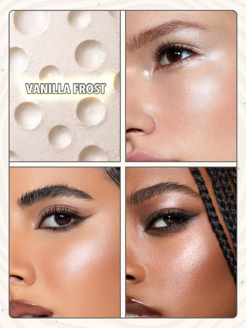SHEGLAM Lunar Glow con dedo para un acabado suave.
