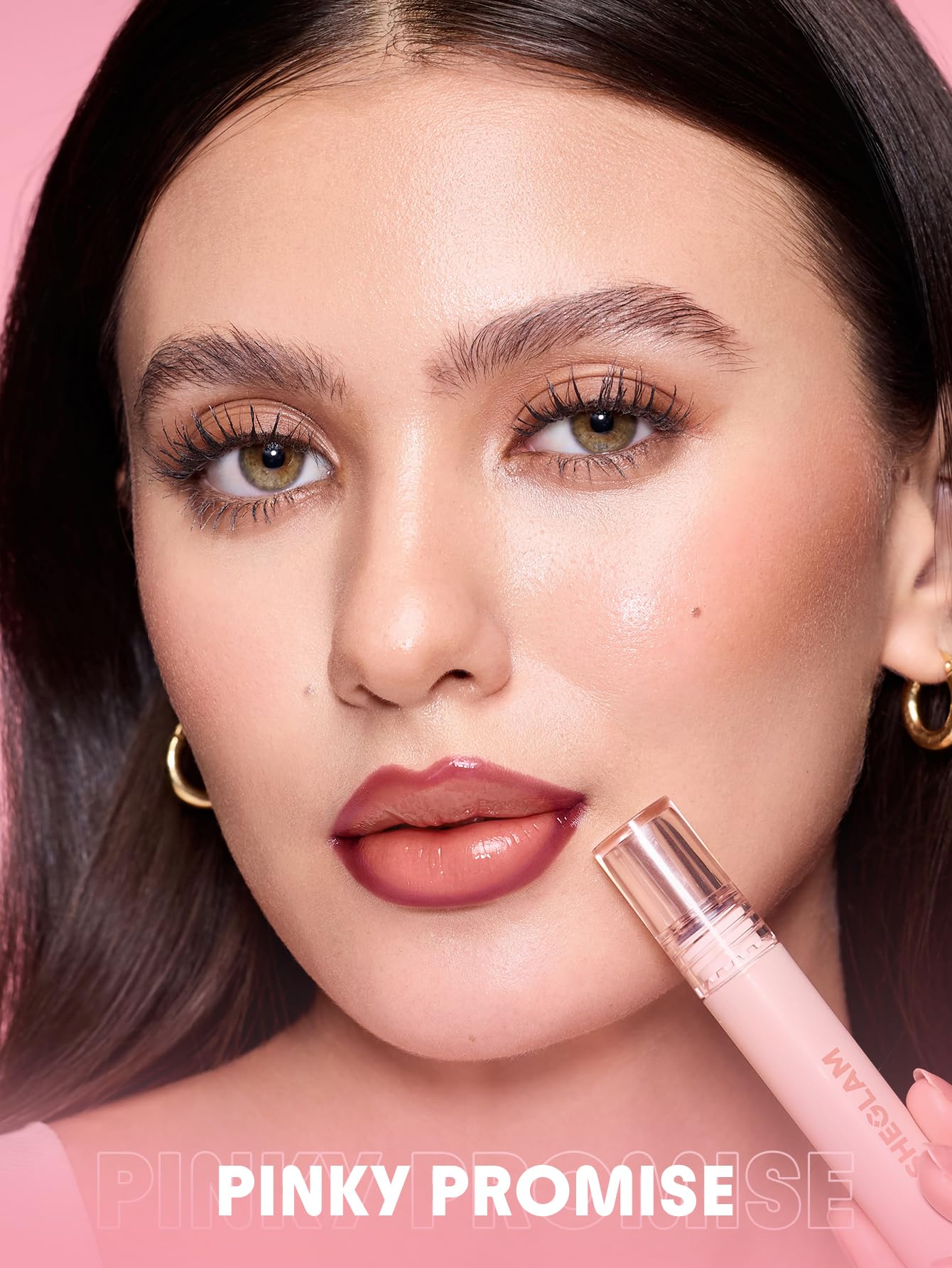 Aplicación rápida de SHEGLAM: delimita, espera 10-20 minutos y despega para color duradero.