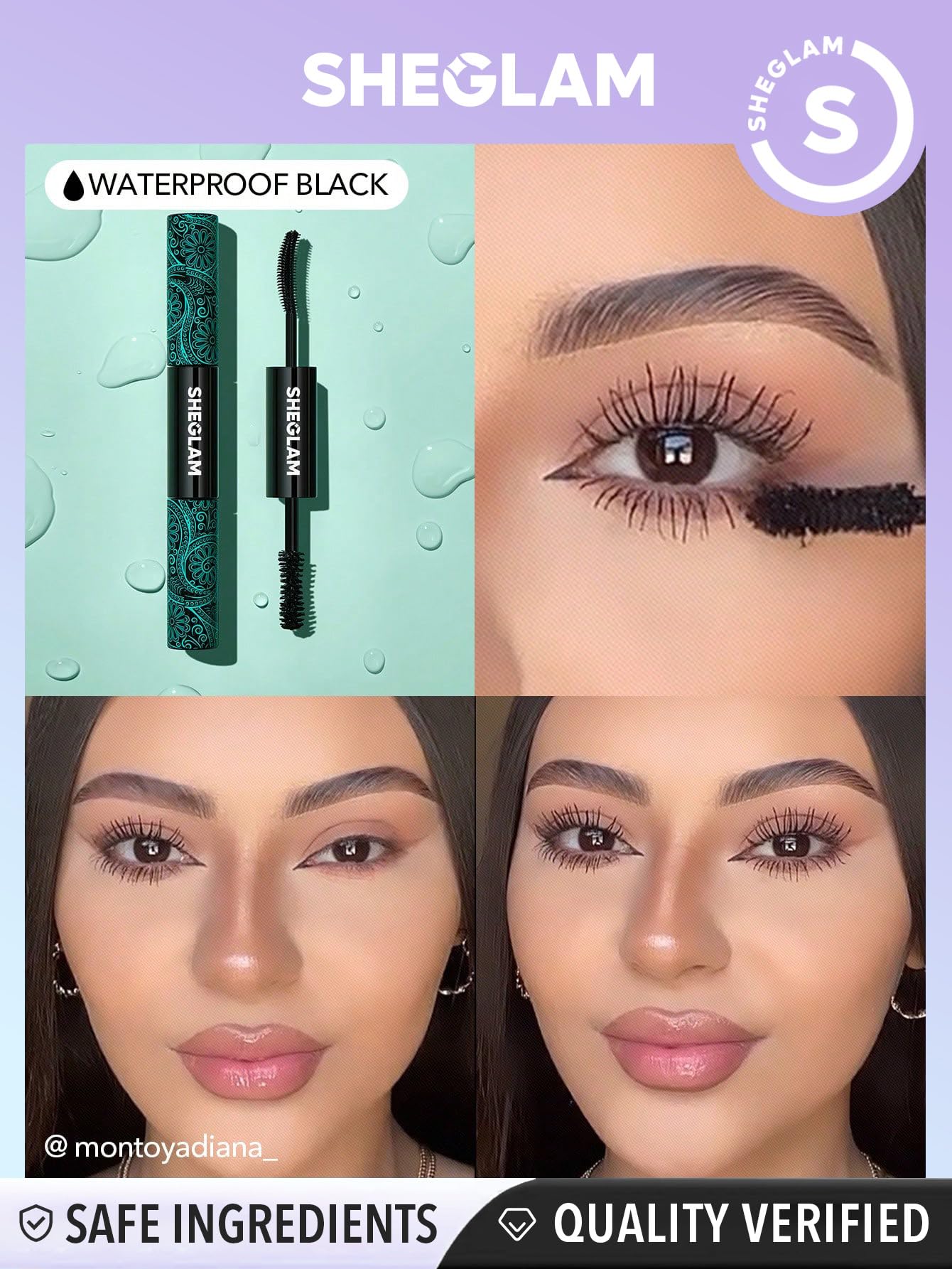 SHEGLAM fórmula duradera mantiene el color sin retoques.