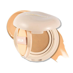 SHEGLAM base compacto para retoques rápidos y tono uniforme.