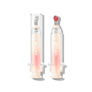 SHEGLAM Booster Shine con aplicador metálico para una aplicación suave.