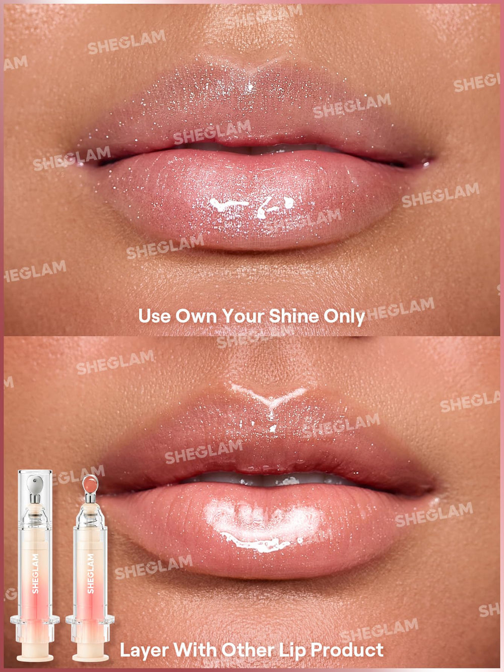SHEGLAM Booster Shine combina con delineador Bold Booster para definición.