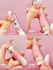 SHEGLAM Booster Shine tono rosa flamingo para realzar color sin esfuerzo.