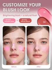 SHEGLAM Buttery Bliss Blush Stick textura cremosa que se desliza fácilmente