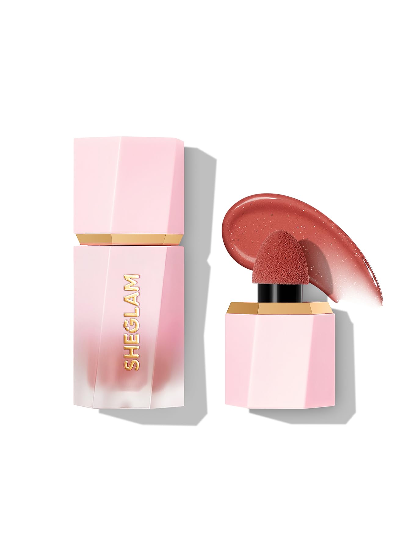 SHEGLAM Color Bloom Dayglow Blush líquido, aplicación suave para un rubor natural.