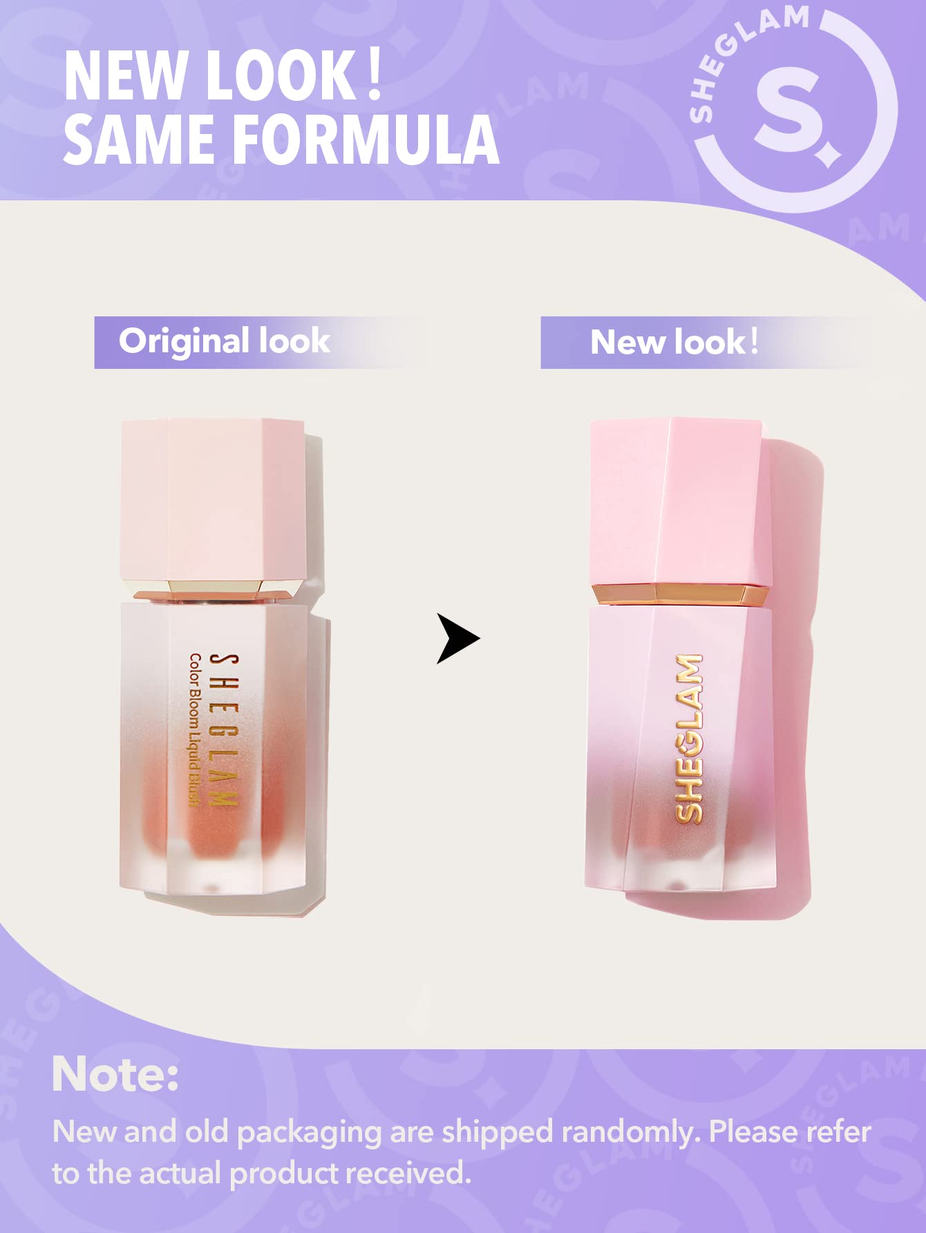 SHEGLAM Color Bloom con aplicador integrado para aplicación precisa en cualquier ocasión.