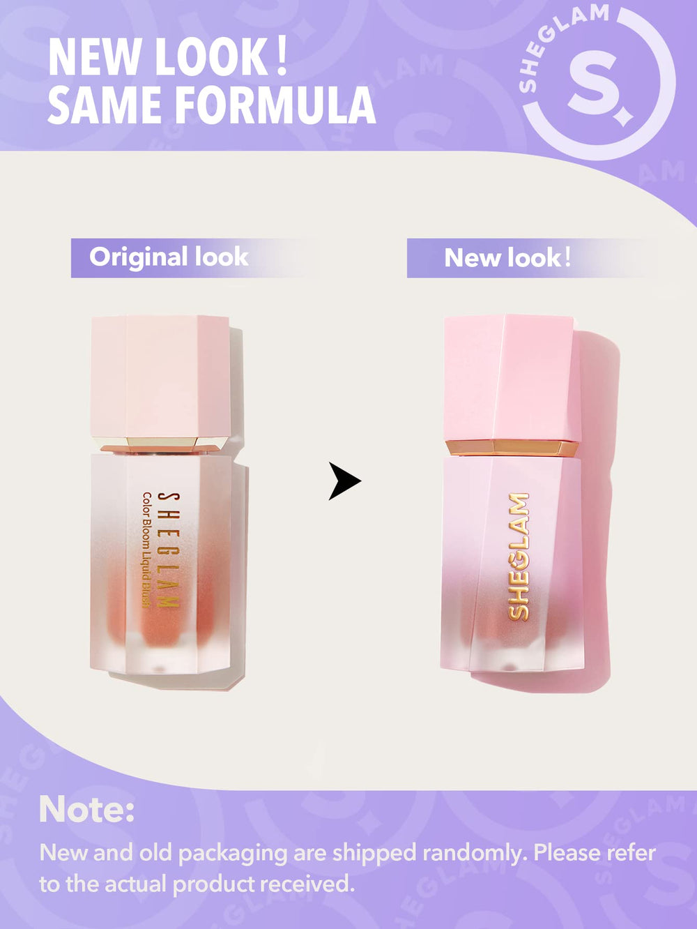 SHEGLAM Color Bloom con aplicador integrado para aplicación precisa en cualquier ocasión.