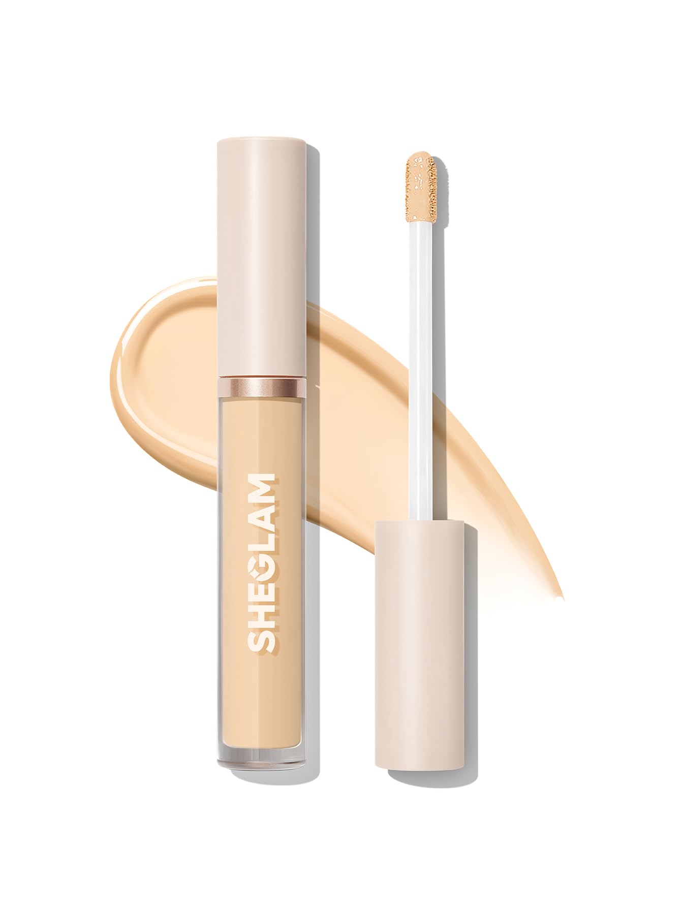 SHEGLAM corrector en barra: aplicación precisa para cobertura localizada.