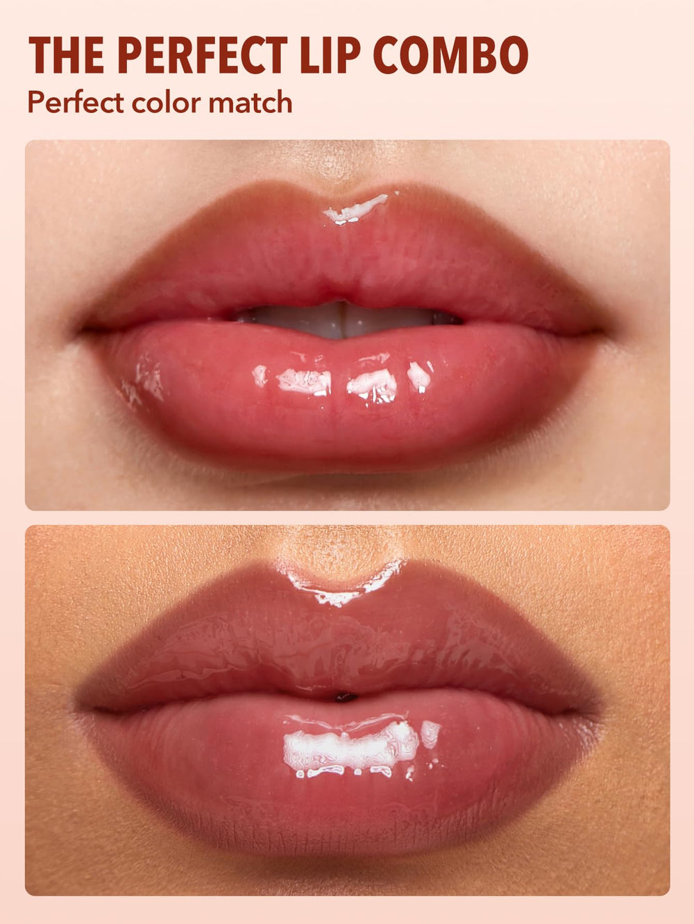 SHEGLAM delineador-labios cremoso, primer plano mostrando trazos suaves