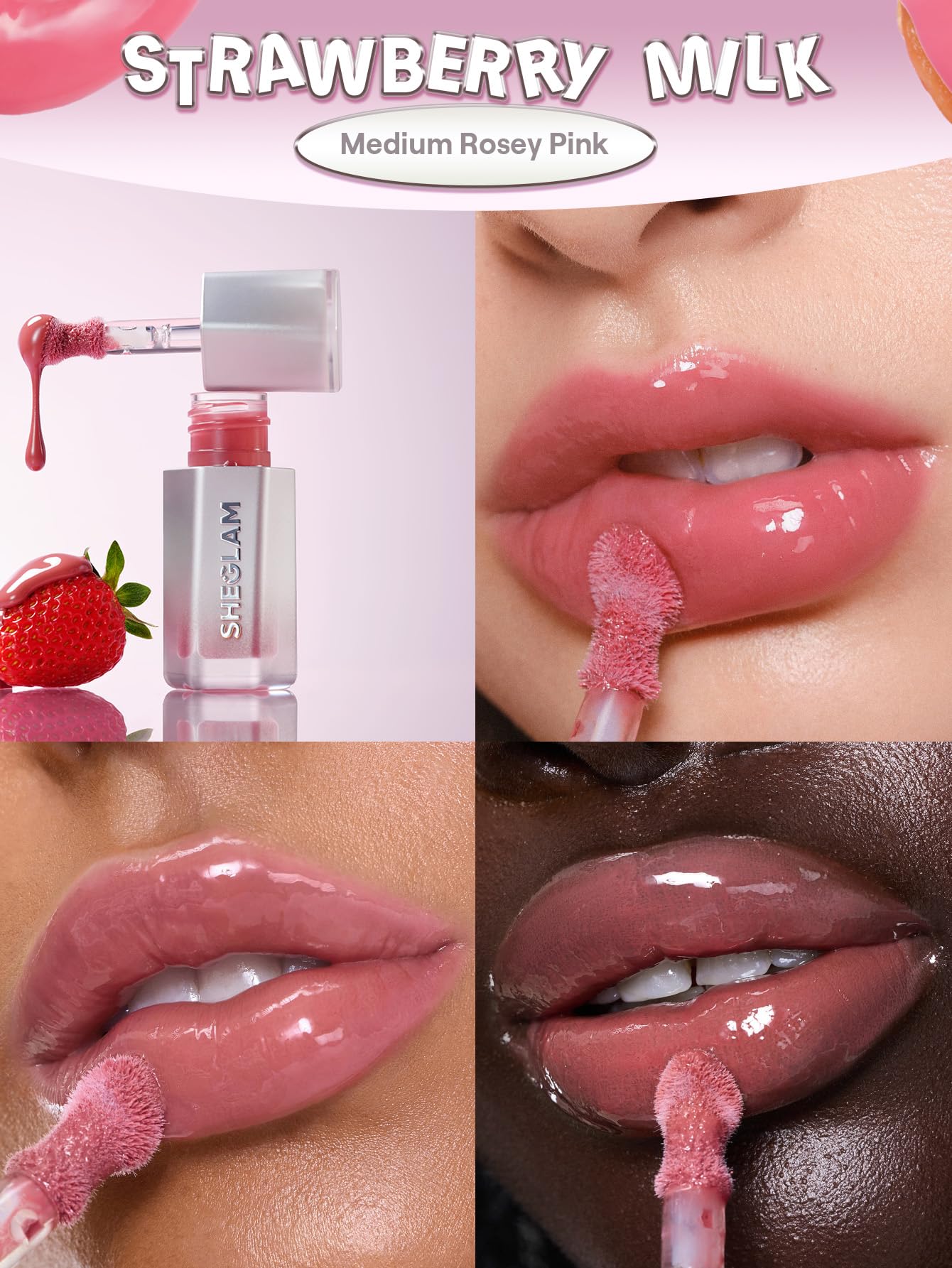 SHEGLAM Deslizamiento Hidratante: textura suave que desliza sin esfuerzo.