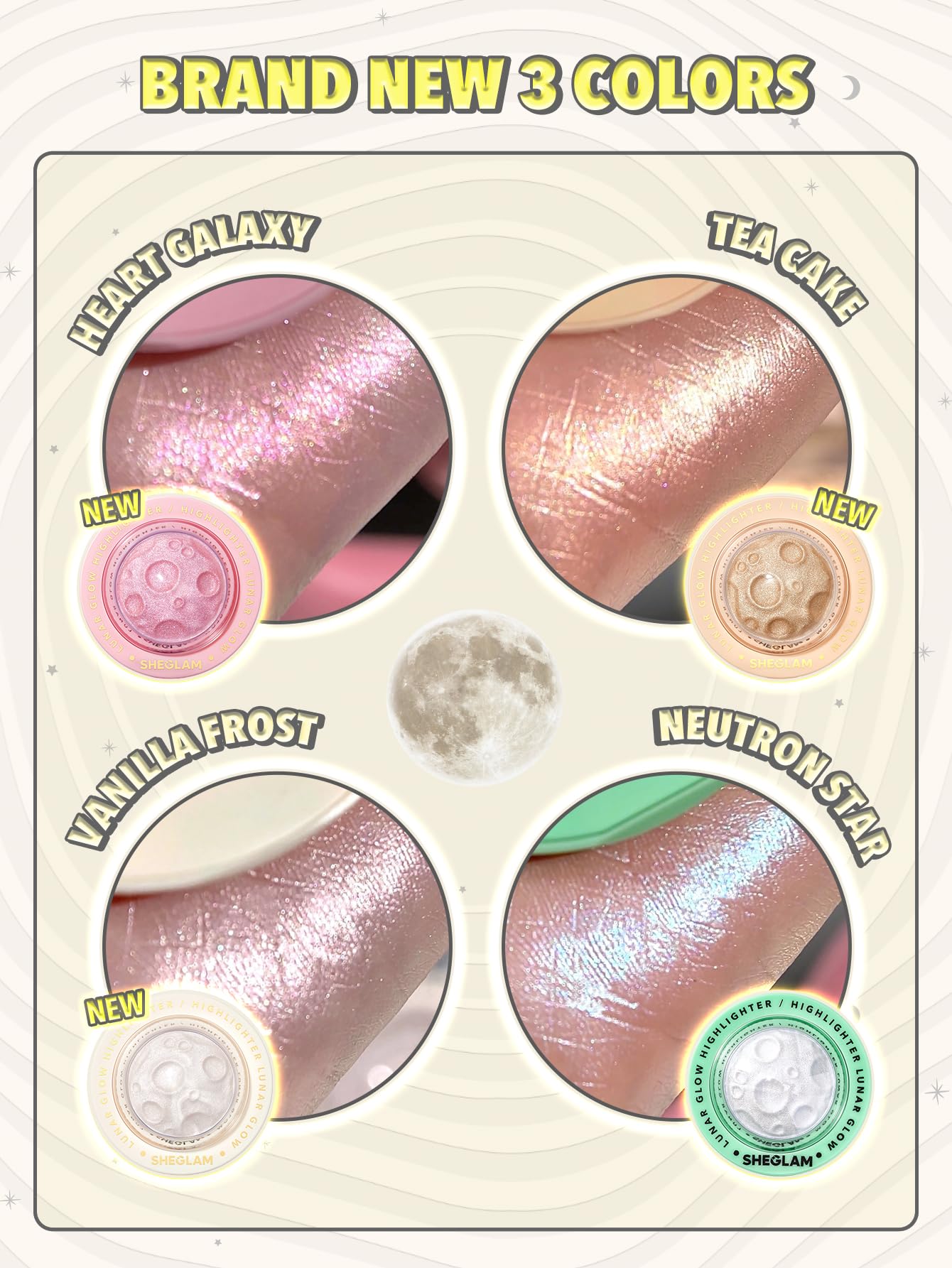 SHEGLAM empaque libre de crueldad, diseño responsable para maquillaje diario.