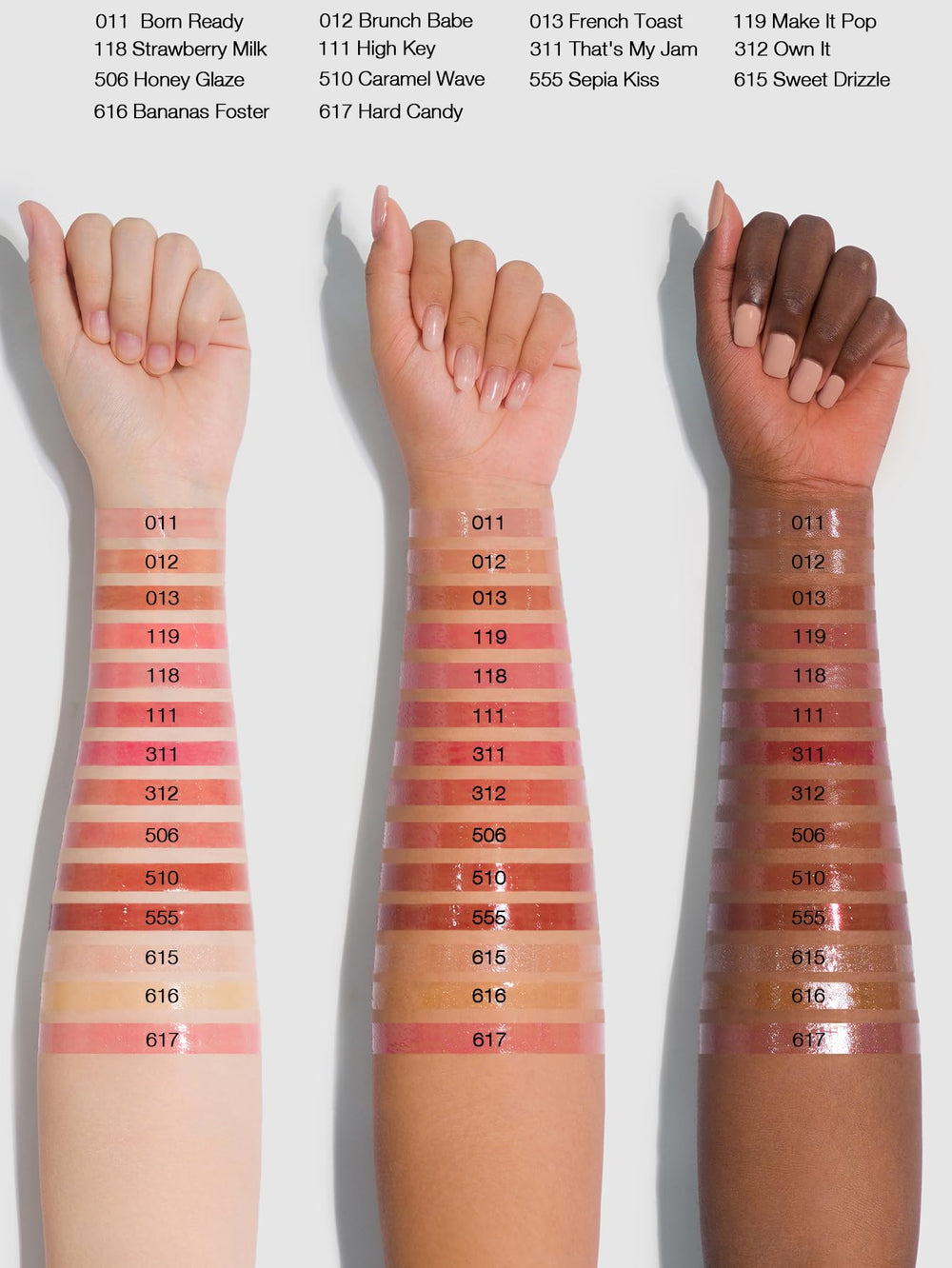 SHEGLAM Envase Práctico Brillo Labial: diseño portátil para retoques.