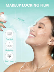 SHEGLAM Good Grip primer, textura gel visible, aplicación en niebla suave.