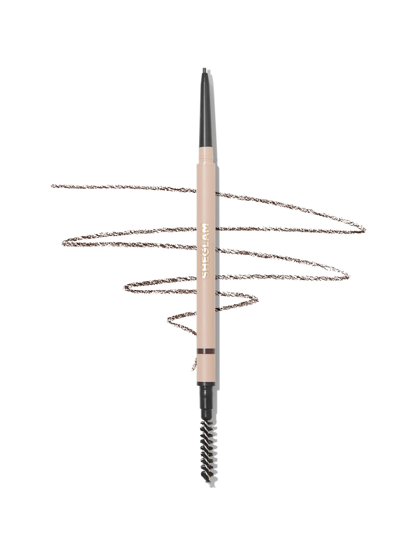 SHEGLAM Lápiz de Cejas, punta precisa de 1,5 mm para control total.