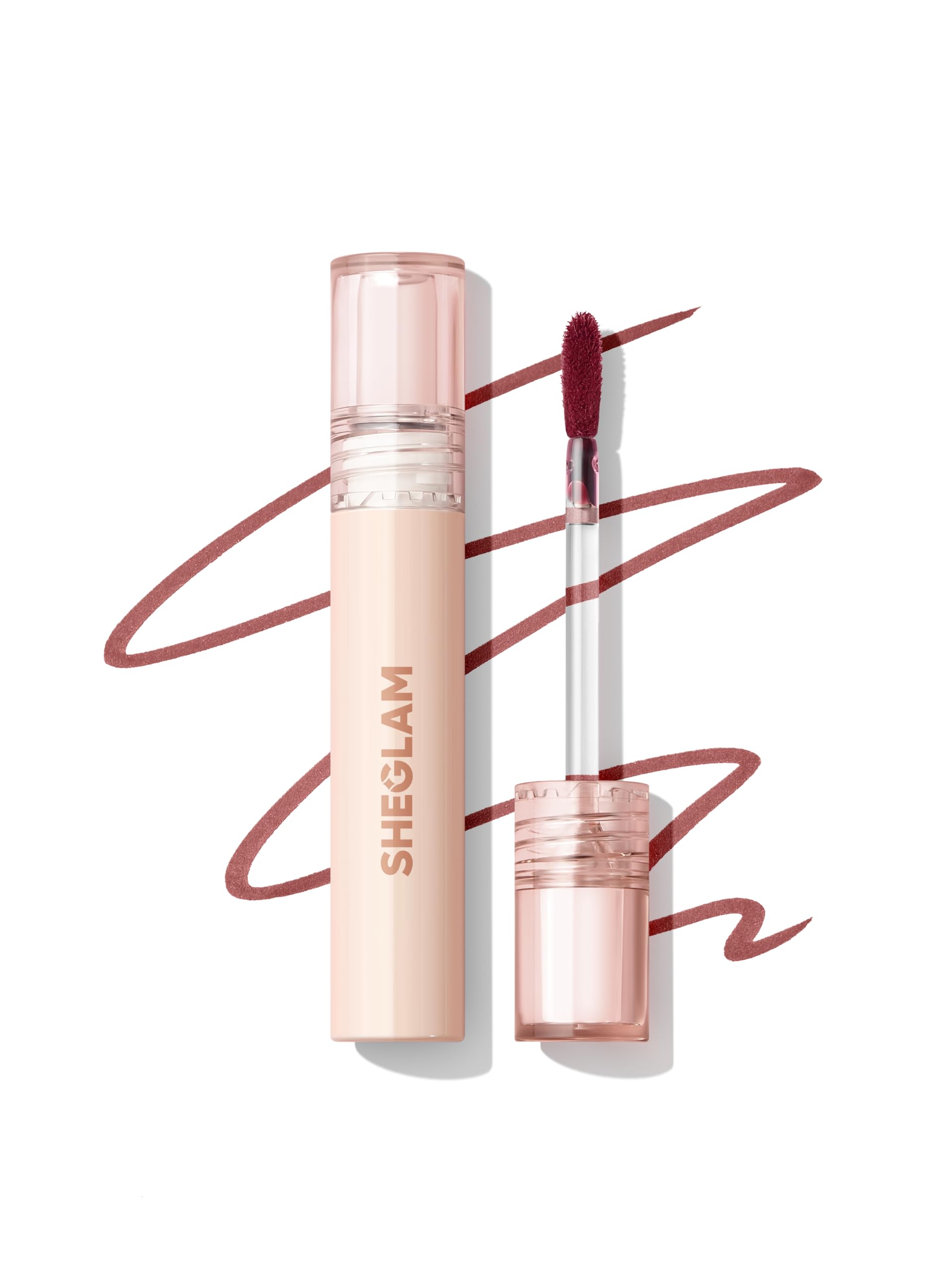 SHEGLAM delineador labial despegable tono nude para uso diario.