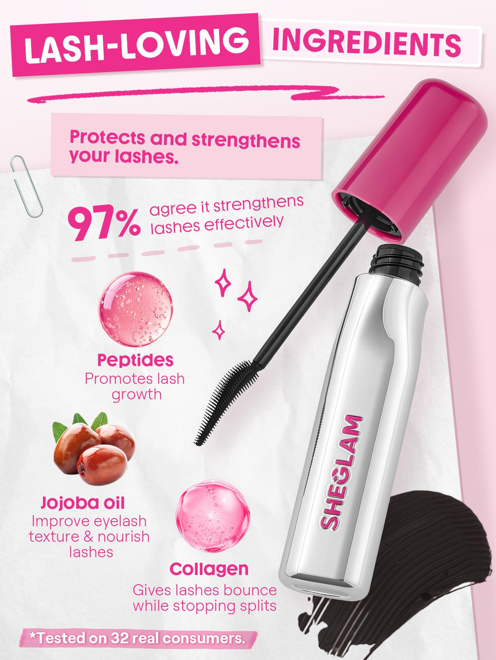Lashlighter resiste al agua para uso diario sin retoques