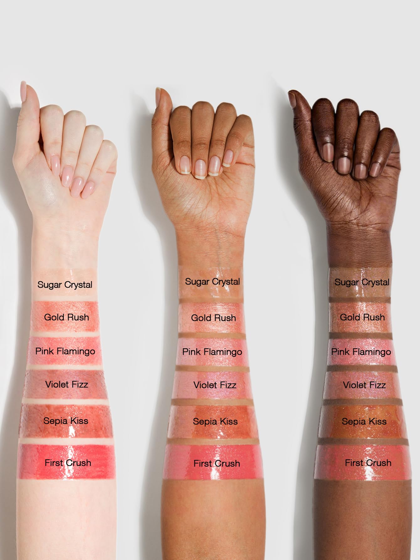 SHEGLAM Pout-Perfect First Crush, brillos microreflectivos para un efecto de alto brillo